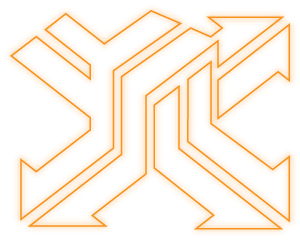 cargorent Logo Würfel Leuchtend
