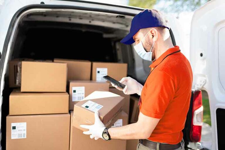 cargorent Barcode Scan Lieferung